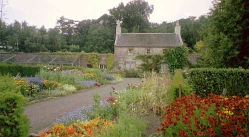 Garden at Cawdor Castle, Scotland