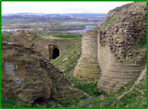 Sandal Castle, Wakefield, the site of the first battle in the war of the roses.