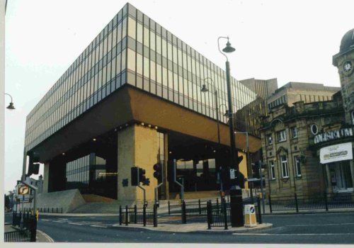 Halifax PLC bank, Halifax, West Yorkshire