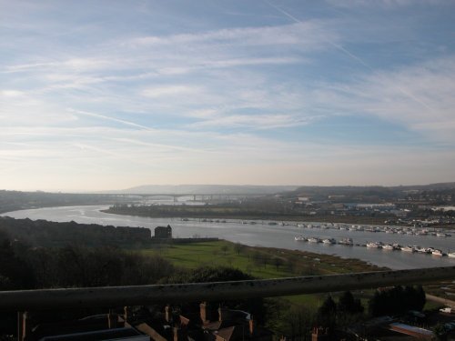 Medway as seen from Rochester, Kent