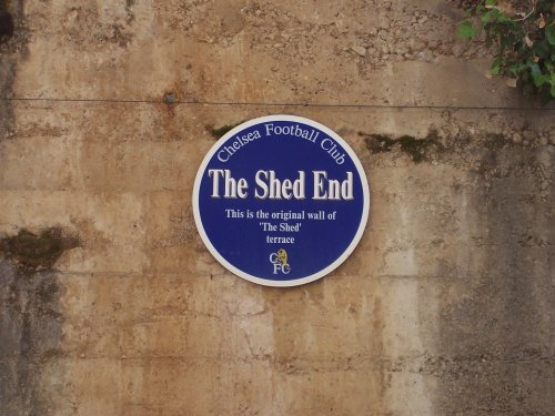 The Old Shed wall, Stamford Bridge, Chelsea