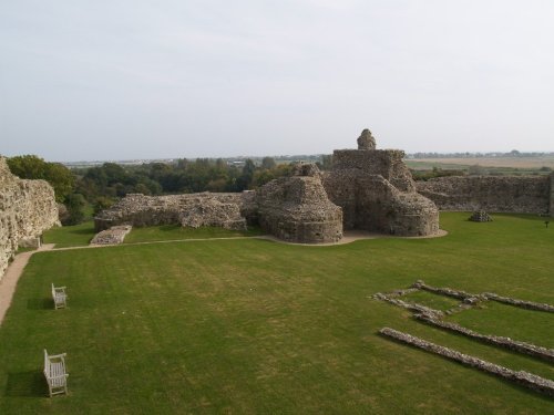 Pevensey Castle, Pevensey, East Sussex
