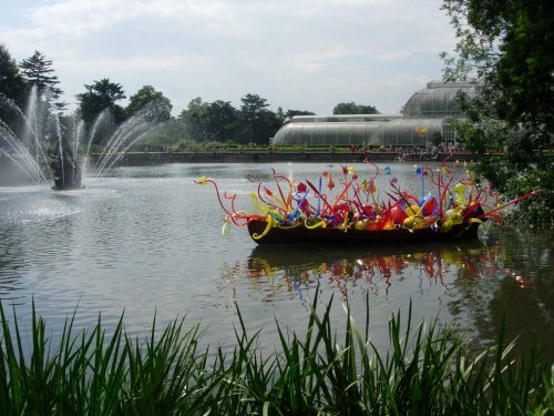 Glass art, Kew Gardens