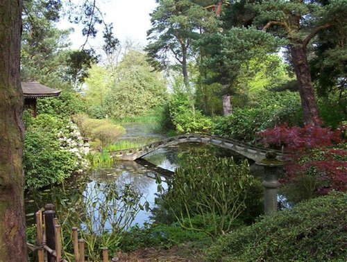 Gardens at Tatton Park, Cheshire.