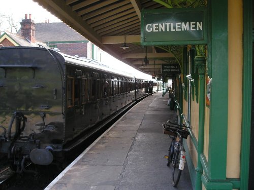 The Bluebell Railway at Horsted Keynes, West Sussex