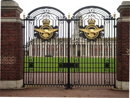 Royal Air Force College main gates, Cranwell, Lincolnshire