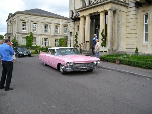 Pink Cadillac at Bath Spa Hotel, Bath.