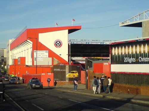 Bramall lane, Sheffield. Home of Sheffield United Football Club