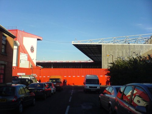 Bramall lane, Sheffield. Home of Sheffield United Football Club