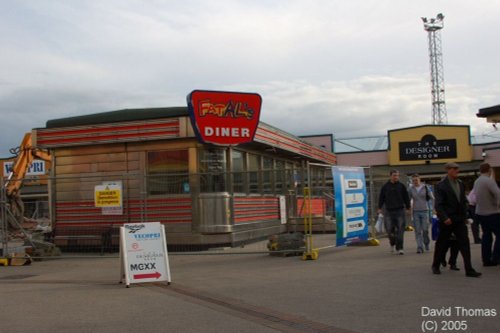 Fleetwood Outlet Village Nr Fleetwood In Lancashire.