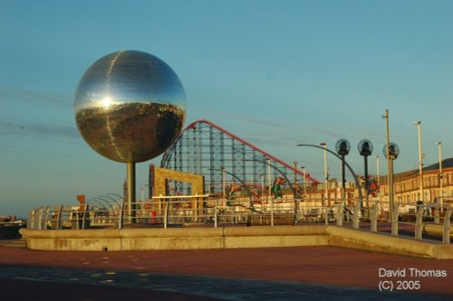 Picture of Blackpool Promenade in Nov 05.