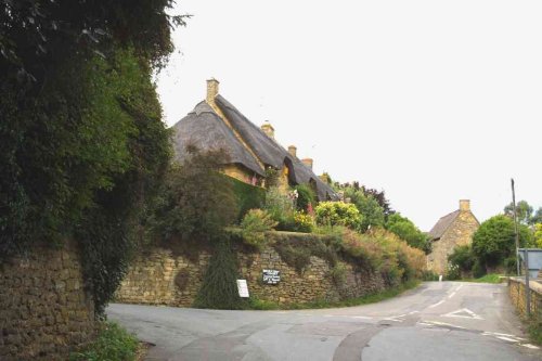 Cotswold's village of Ebrington, Gloucestershire