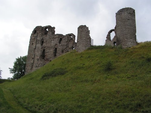 Clun Castle in South Shropshire