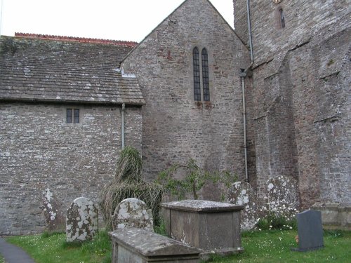 The church of St George in Clun, South Shropshire