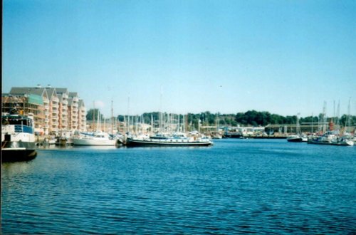Neptun Quay and Marina in Ipswich, Suffolk