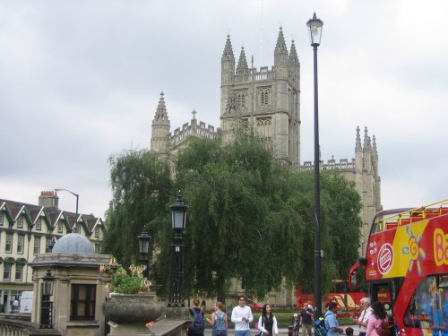 Bath Abbey in Bath, Somerset