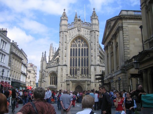 Bath Abbey in Bath, Somerset