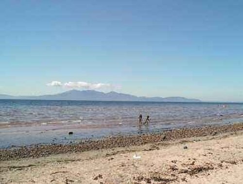Private beach across from  Southannan Estate, Fairlie North Ayrshire