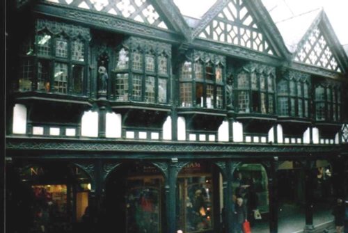 Northgate Street in Chester, Cheshire