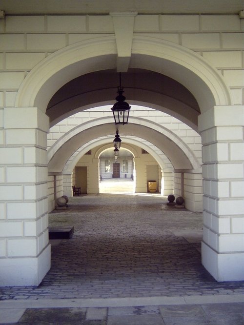 Roadway through Queen's House, Greenwich