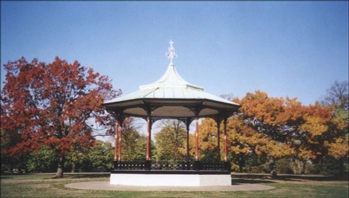 Greenwich Park Bandstand in Autumn 2003