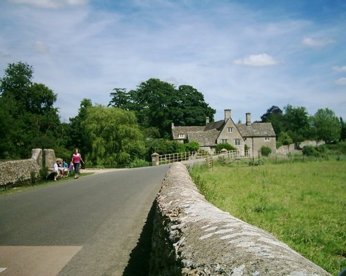 This is the mill at Fairford, on a sunny summer day 2004.