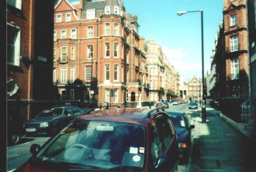 London - Mayfair, Green Street, May 2001
