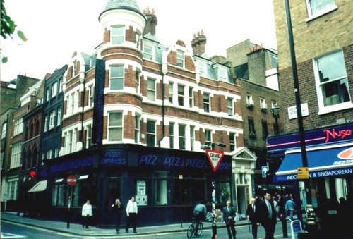 London - Soho, Dean Street, May 2001