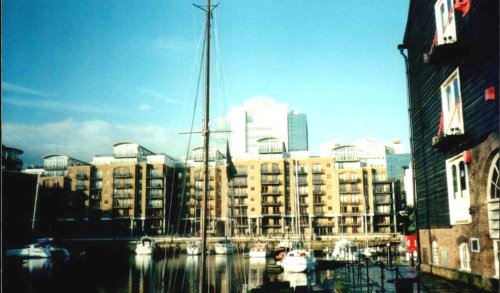 London - St Katherine Docks, May 2001