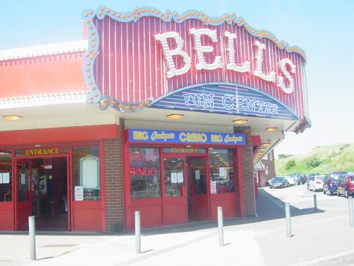 Bells Arcade across from the Bell Inn, Ingoldmells.