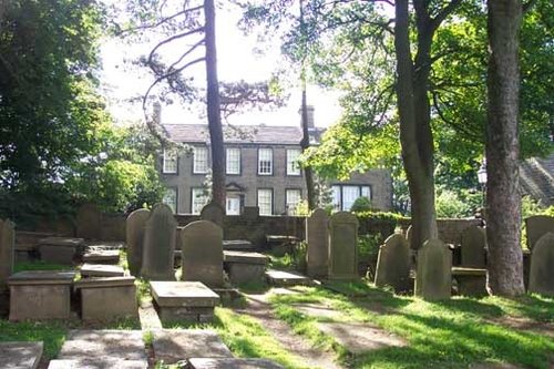 Bronte Parsonage and Cemetery, Haworth, England 2004