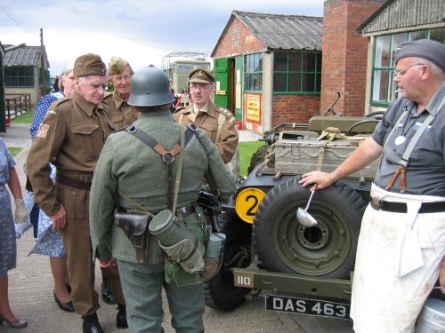 Eden Camp, Malton, North Yorkshire.,(living history),.