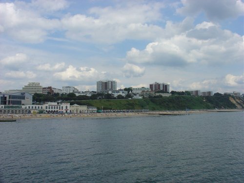 View from the pier at Bournemouth, Dorset