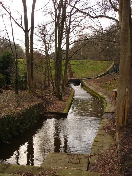 The Water works, near to the main enterance of Sunnyhurst Woods, Darwen, Lancashire.