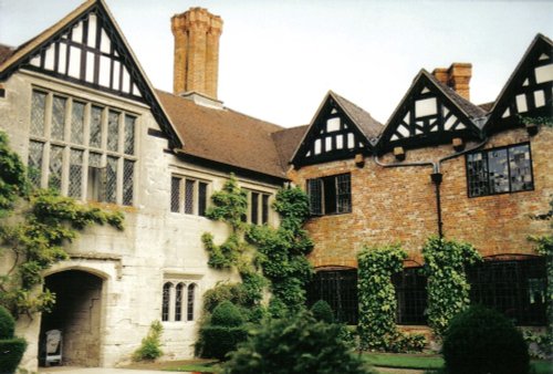 Courtyard view, Packwood House, nr Solihull, West Midlands