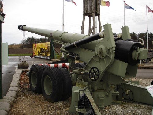 A Long Range Artillery Piece, Eden Camp, Malton, North Yorkshire.