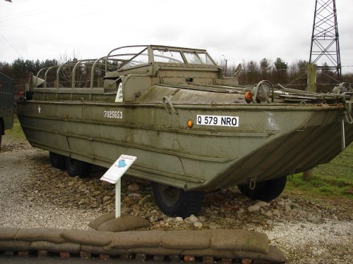 The Landing Craft at Eden Camp, Malton, North Yorkshire.