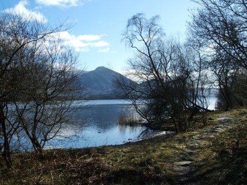 Bassenthwaite Lake, The Lake District, Cumbria.