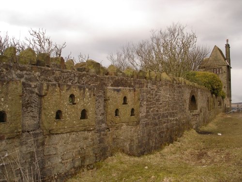 Looking toward Pigeon Tower, Rivington Pike, Rivington, Lancashire. 03/03/06