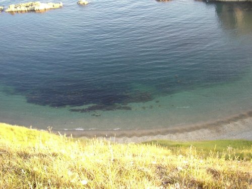 A view of the sea at Durdle Door