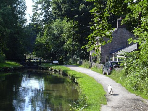 House by the canal in Marple
