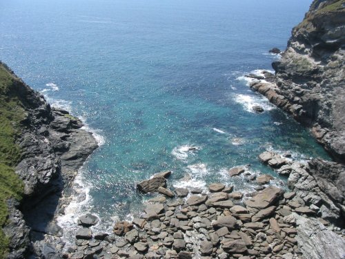 Tintagel Bay, Cornwall - June, 2003