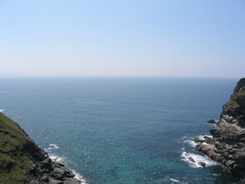 Tintagel Bay, Cornwall - June, 2003