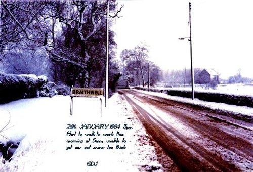 Braithwell village, South Yorkshire