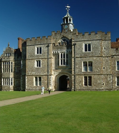 "Knole House, Sevenoaks, Kent. Bourchier's Tower" by William Owens at