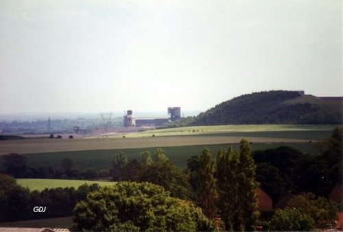 Braithwell Village taken from St James Church Tower Open Day June 11th 1994.