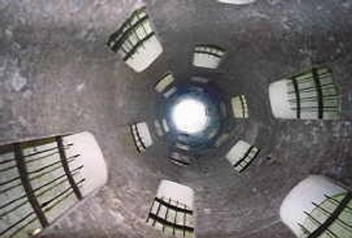 Grand Shaft triple spiral staircase - Open 3rd/4th June 2006