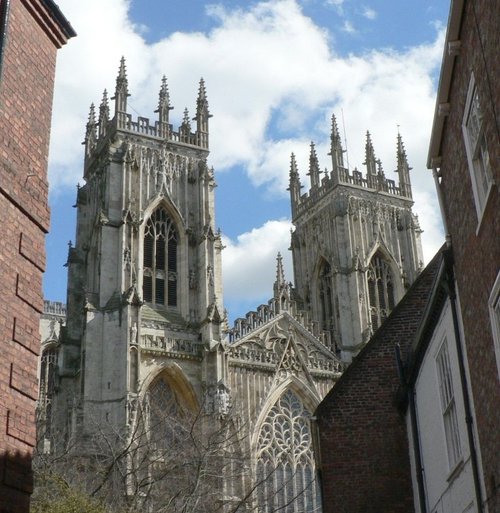 York Minster from Precentor's Court.