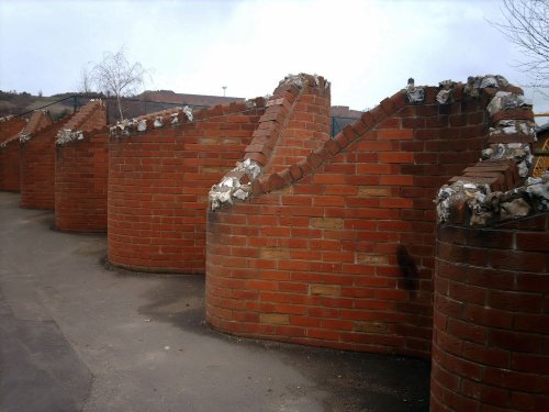 Wymering Wall, Sevenoaks Road.
