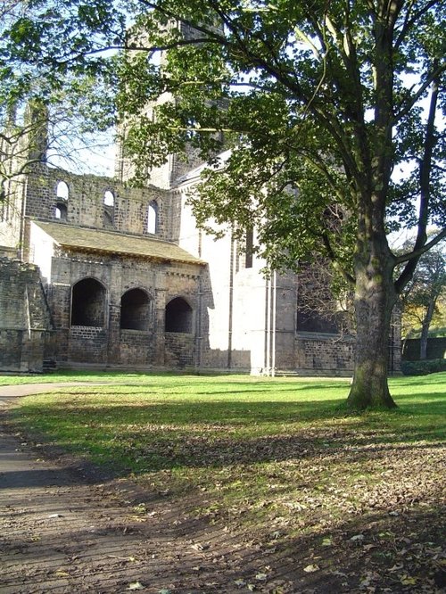 A picture of Kirkstall Abbey